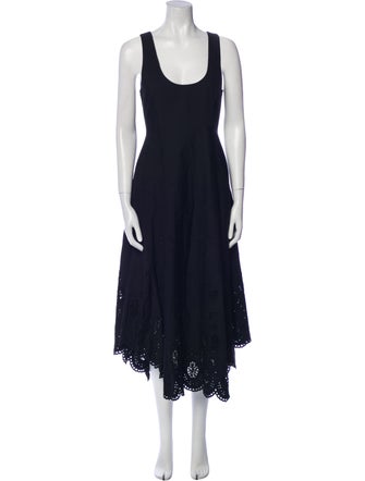 La Ligne Scoop Neck Long Dress