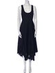 La Ligne Scoop Neck Long Dress