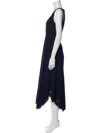 La Ligne Scoop Neck Long Dress