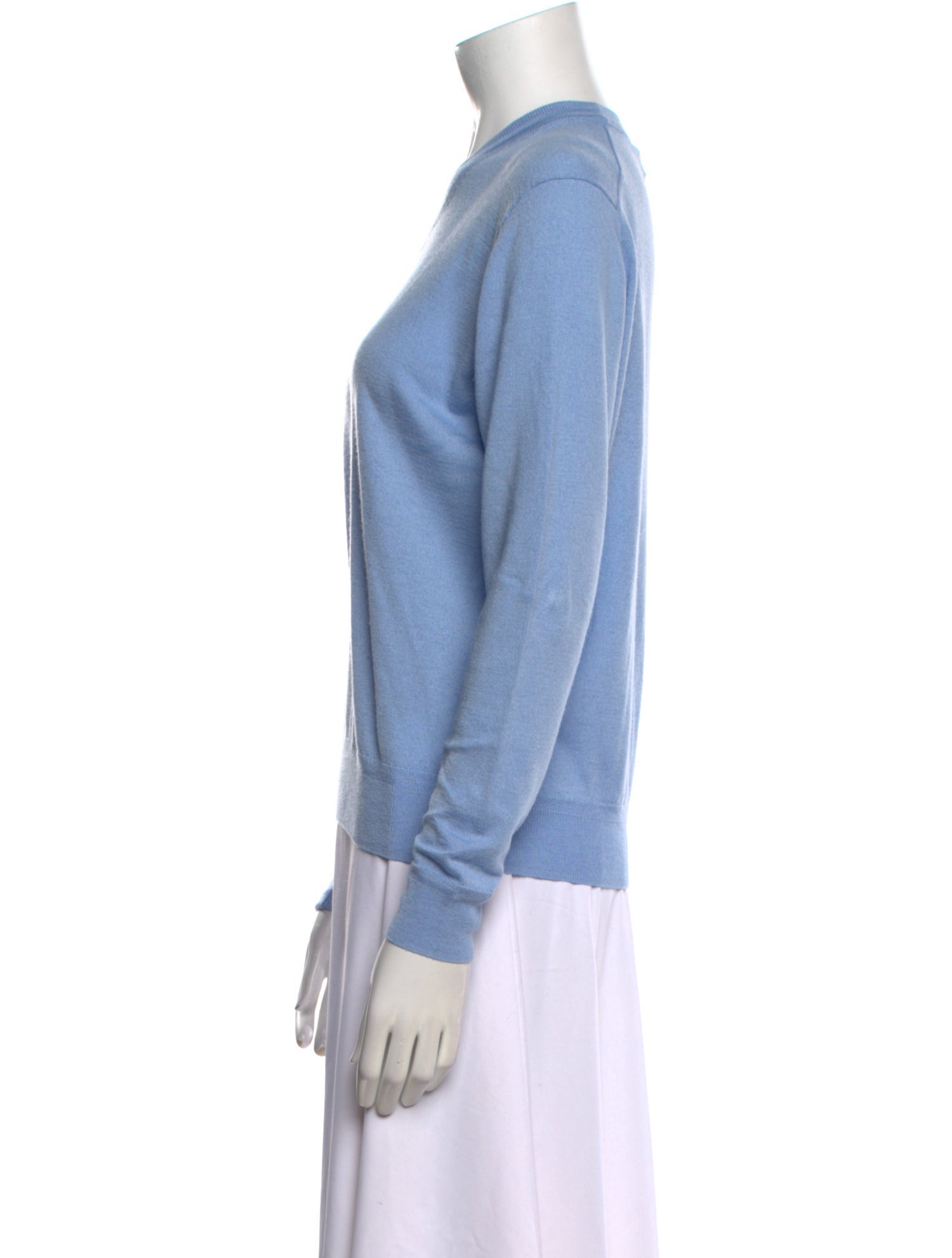 La Ligne Silk V-Neck Sweatshirt w/ Tags