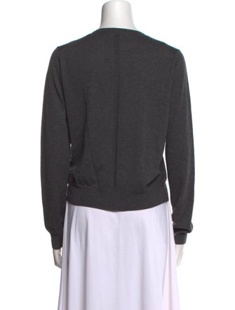 La Ligne Silk Crew Neck Sweatshirt