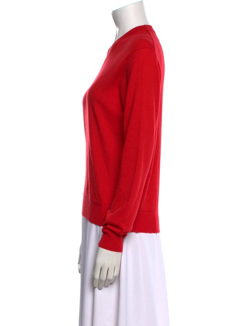 La Ligne Silk V-Neck Sweatshirt