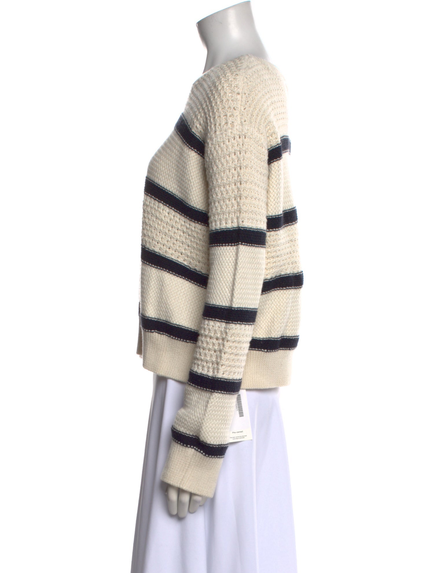 La Ligne Striped Scoop Neck Sweater w/ Tags