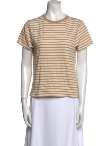 La Ligne Tops Striped Crew Neck T-Shirt M