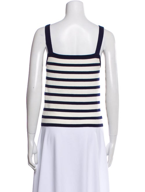 La Ligne Striped Square Neckline Sweater