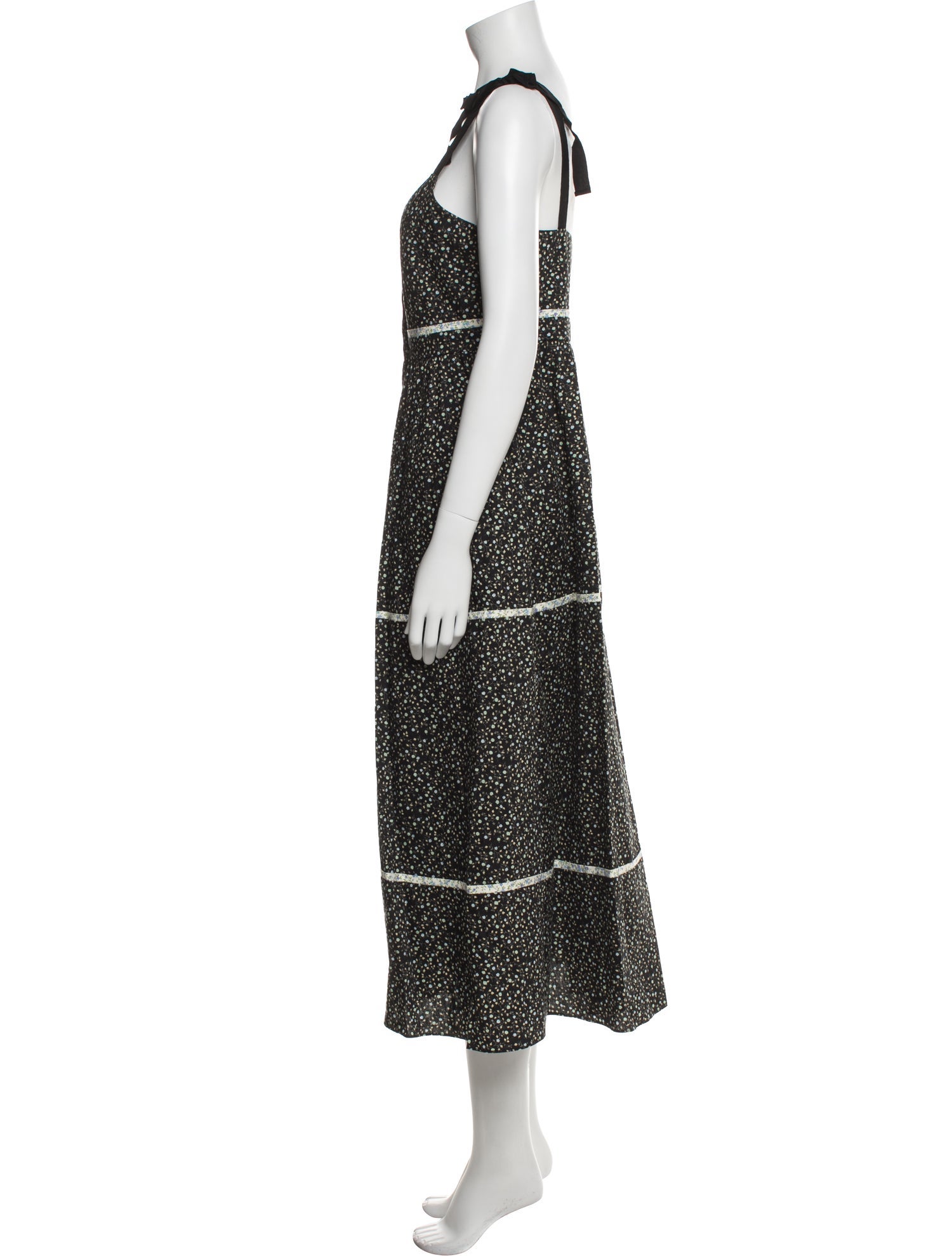 La Ligne Printed Midi Length Dress