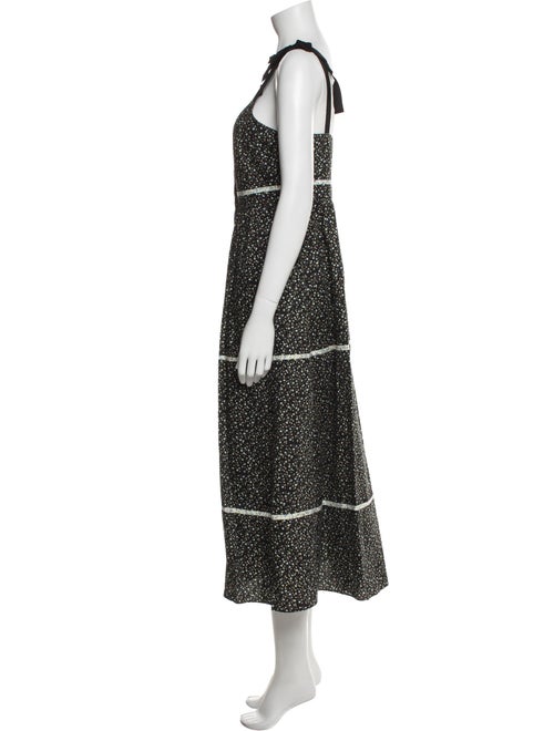 La Ligne Printed Midi Length Dress