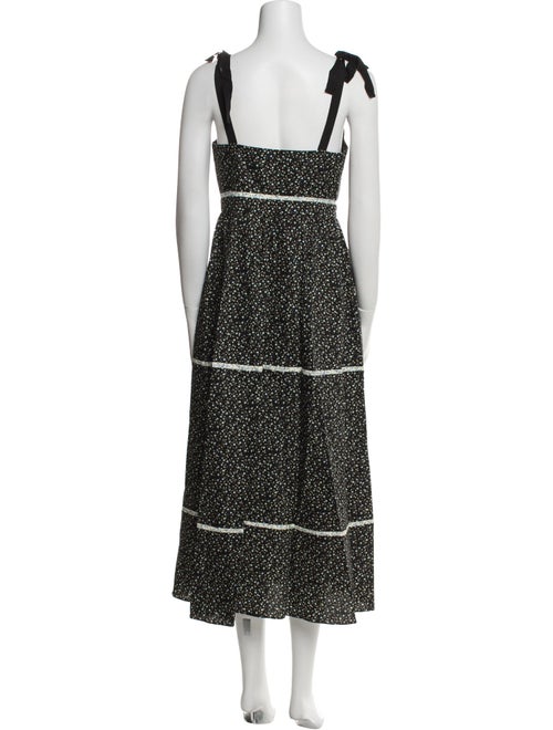 La Ligne Printed Midi Length Dress