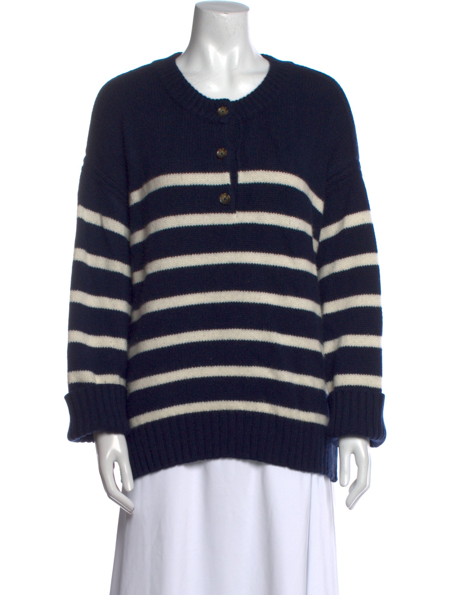 La Ligne Cashmere Striped Sweater