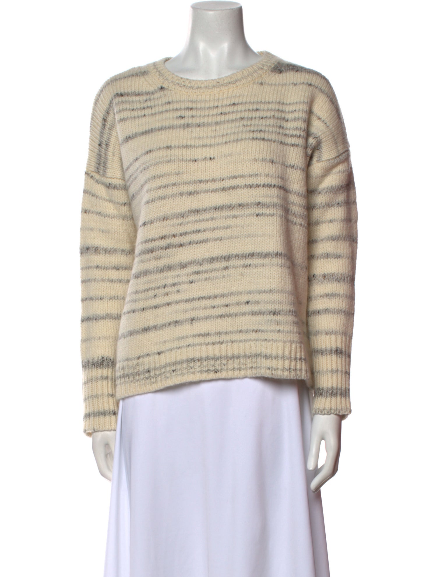 La Ligne Striped Crew Neck Sweater