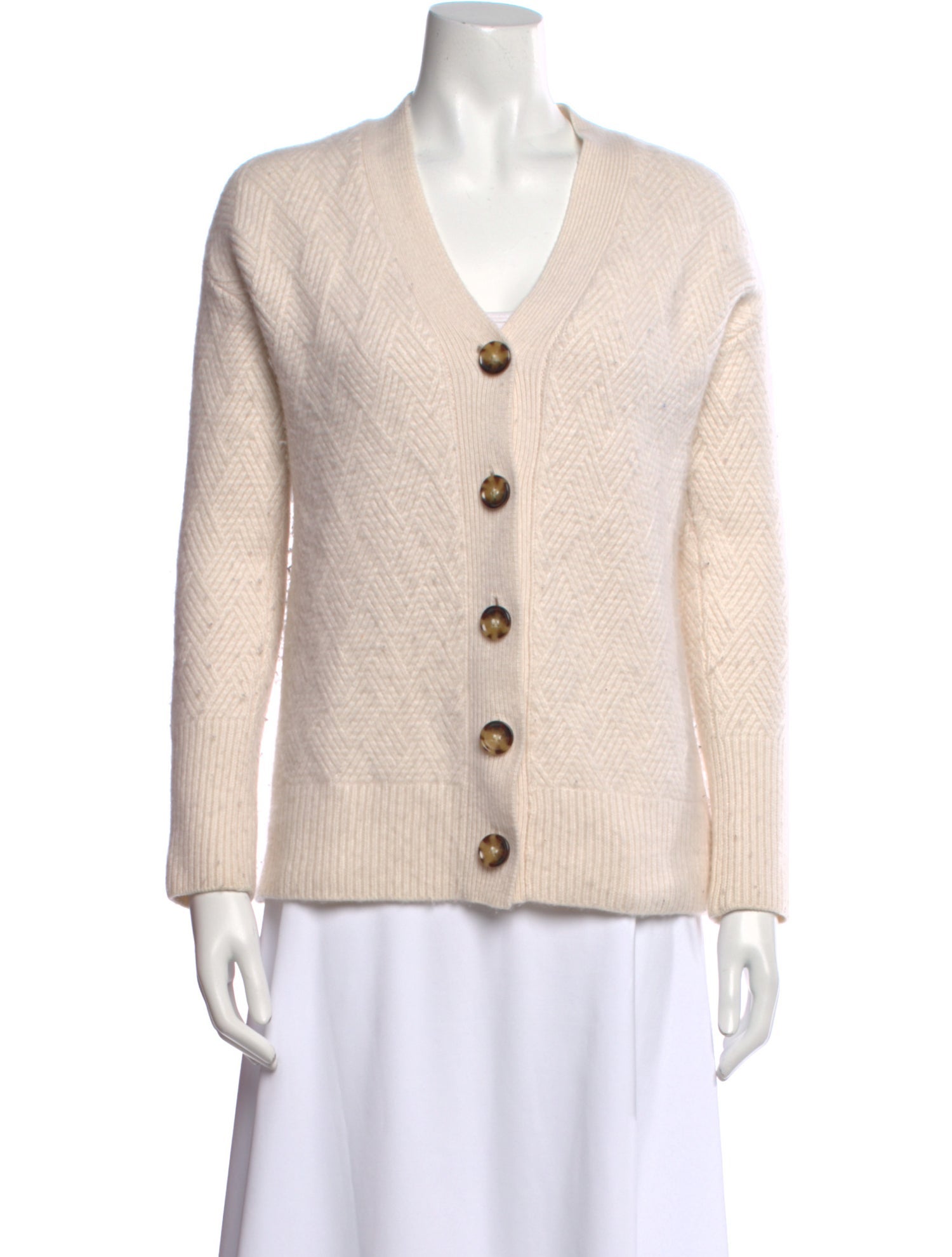 La Ligne Cashmere V-Neck Sweater