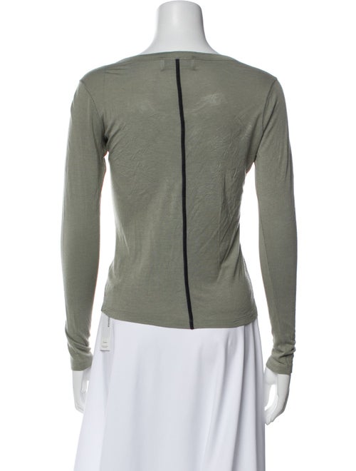 La Ligne V-Neck Long Sleeve Top