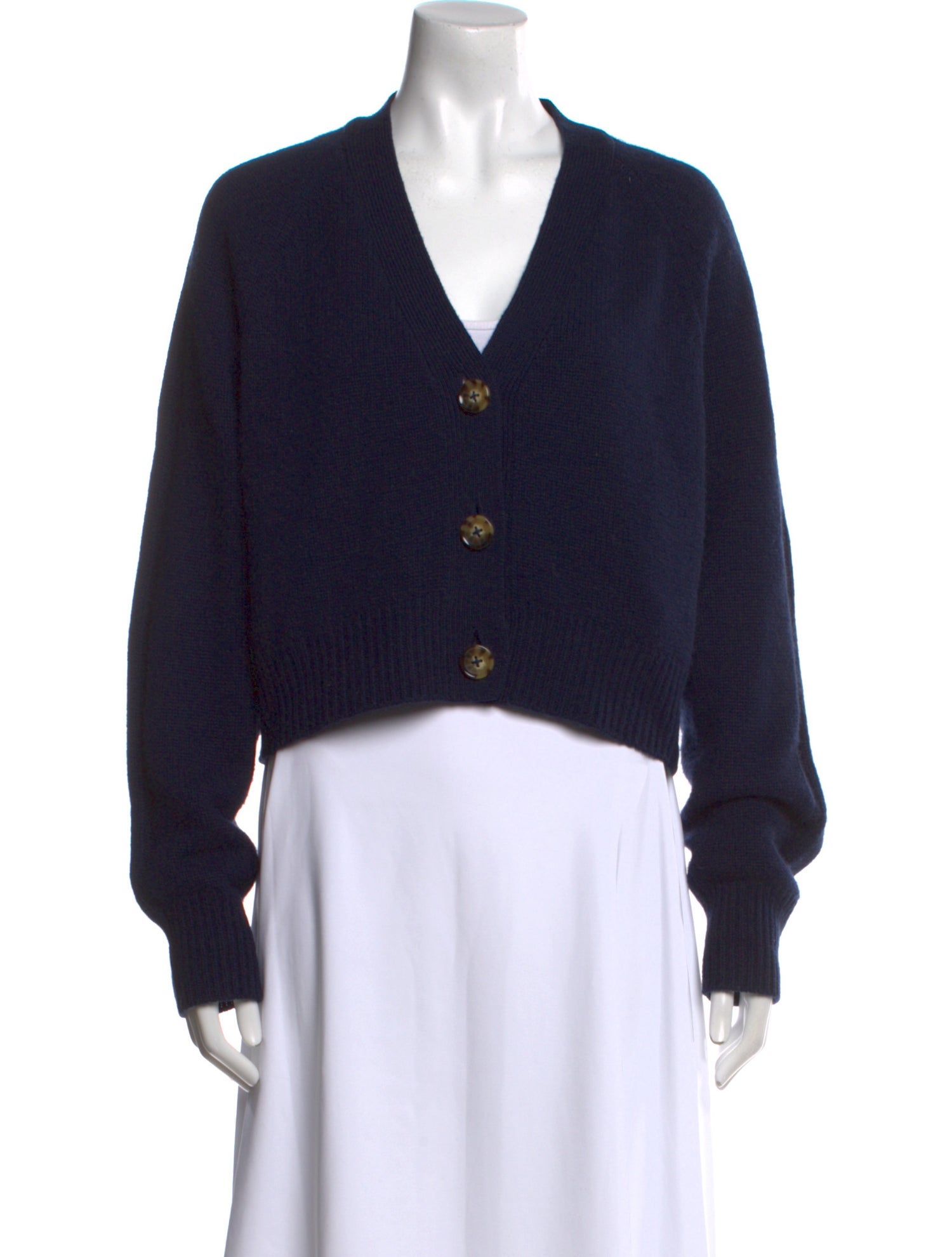 La Ligne Cashmere V-Neck Sweater