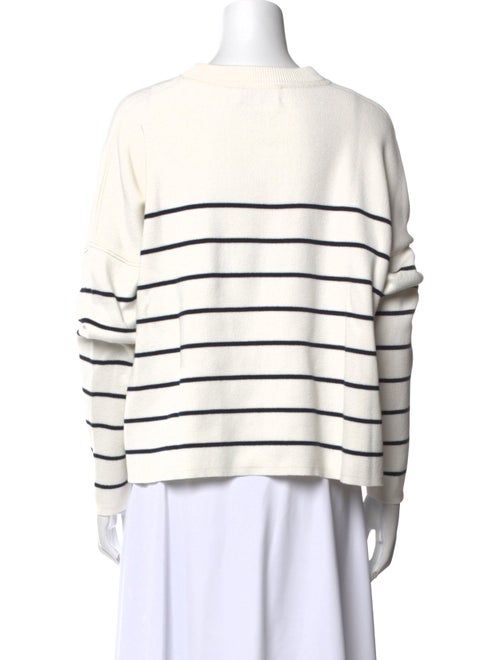 La Ligne Striped Crew Neck Sweatshirt