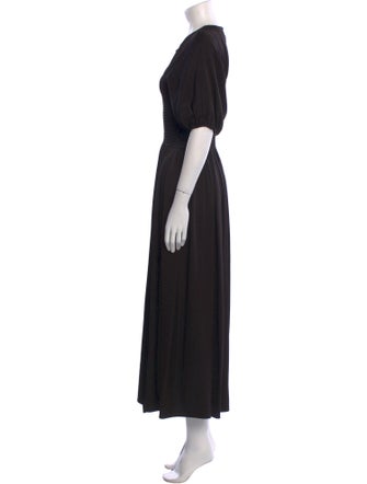 La Ligne Crew Neck Long Dress