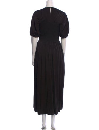 La Ligne Crew Neck Long Dress