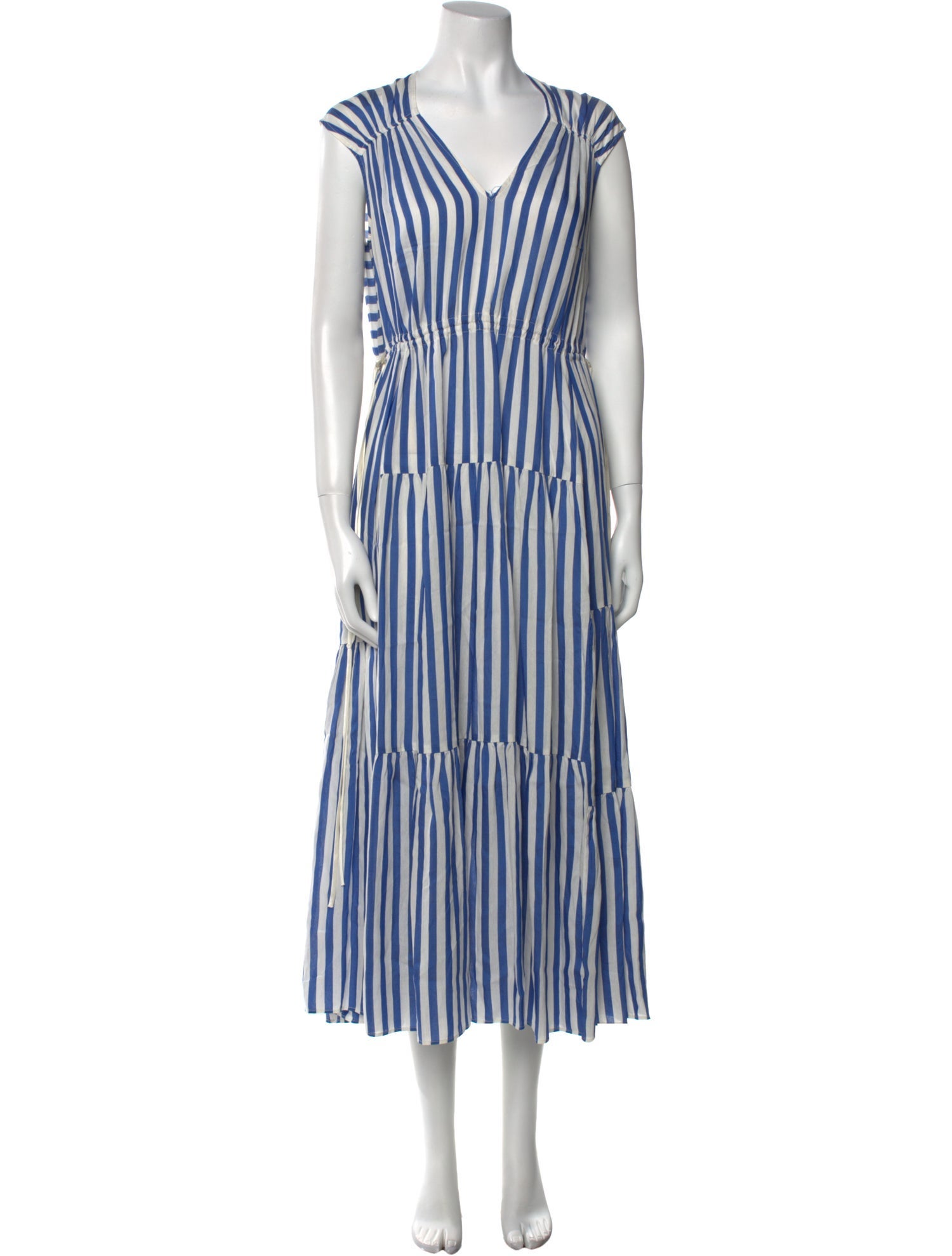 La Ligne Striped Long Dress
