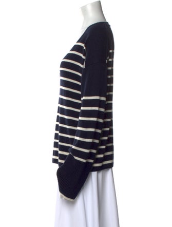 La Ligne Silk Striped Sweater