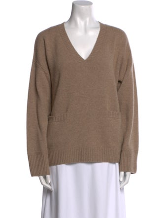 La Ligne Cashmere V-Neck Sweater