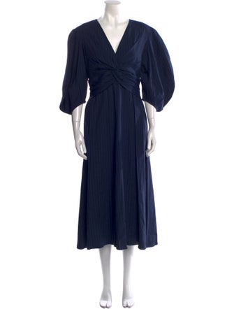 La Ligne Linen Long Dress