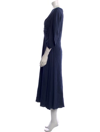 La Ligne Linen Long Dress