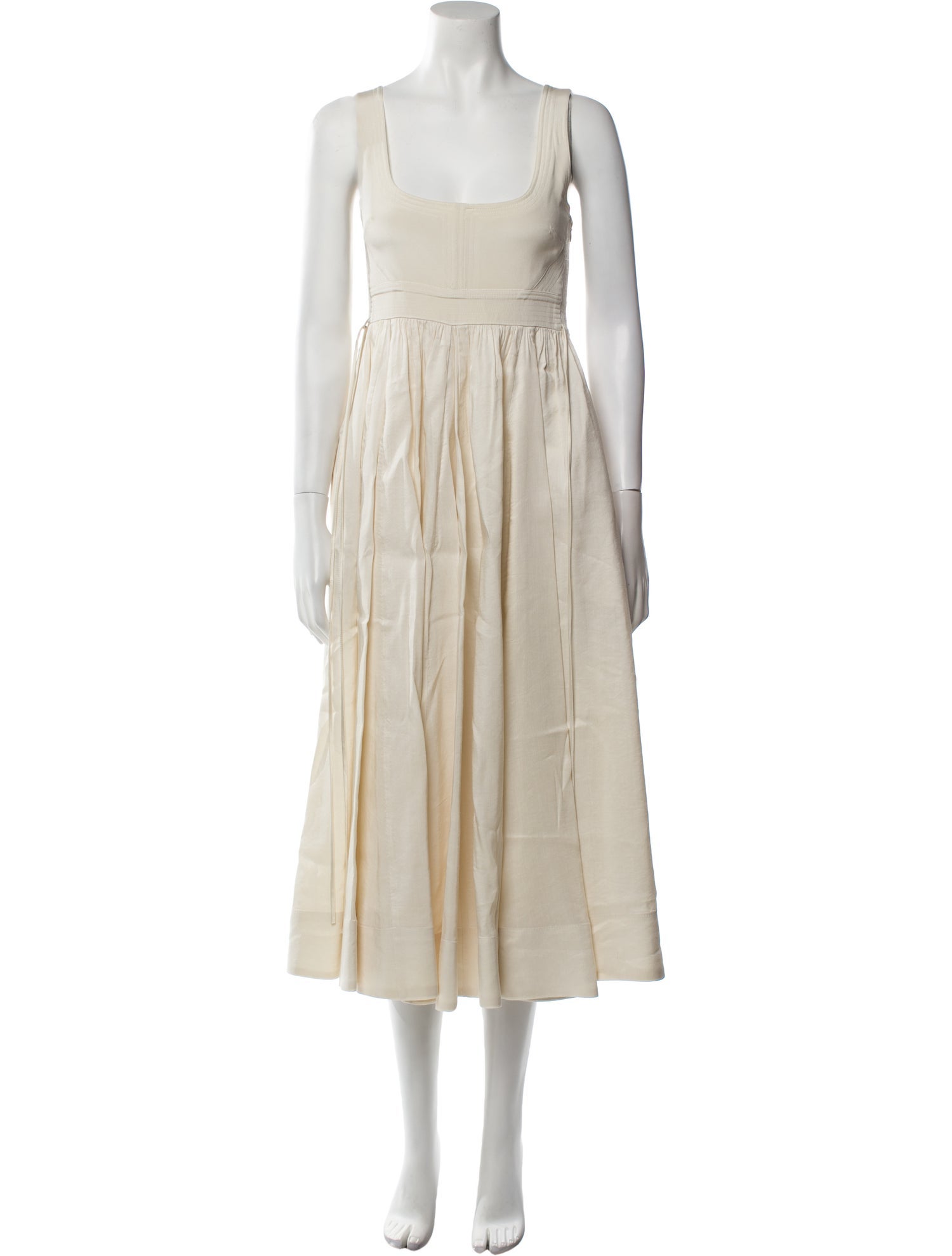 La Ligne Scoop Neck Long Dress