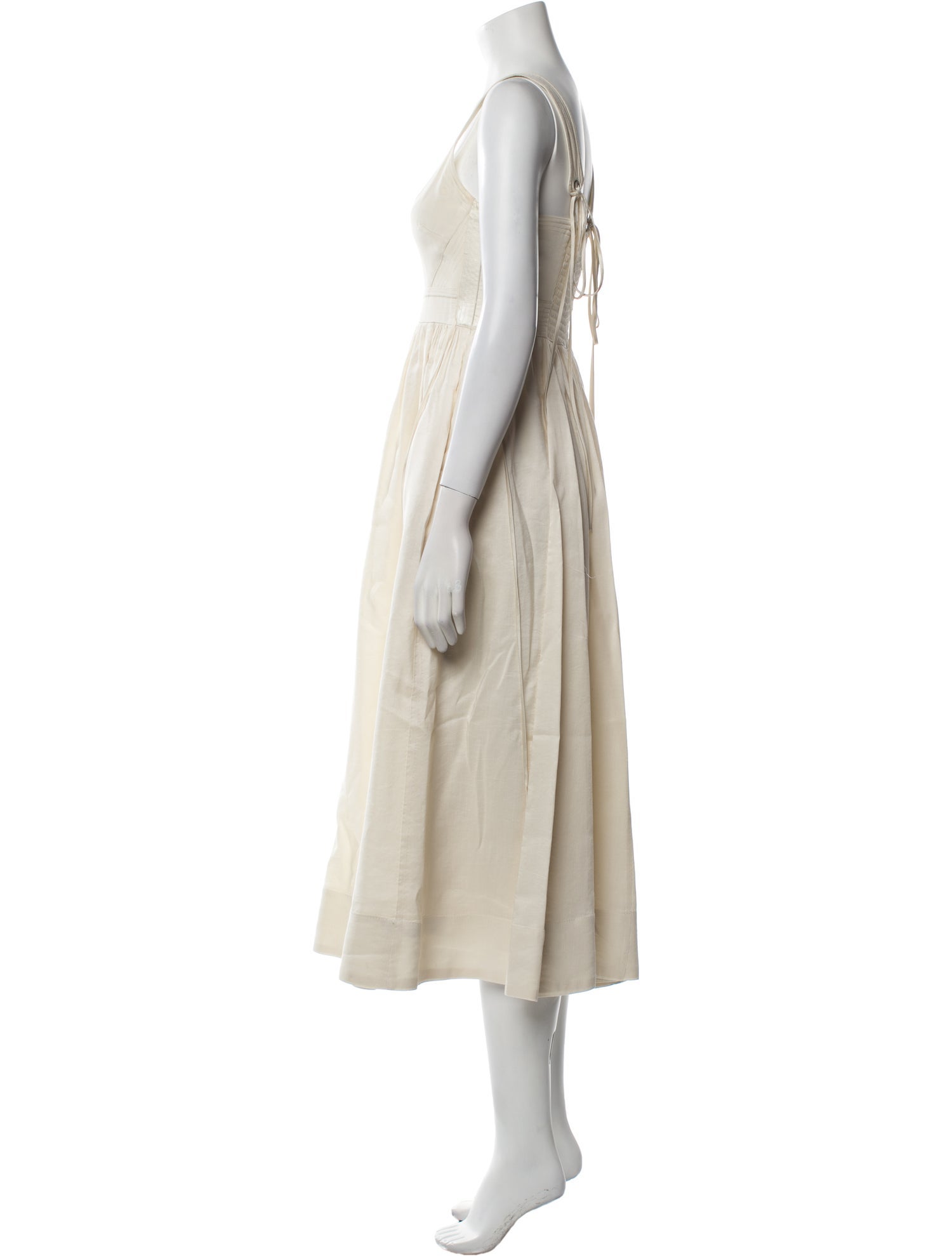 La Ligne Scoop Neck Long Dress