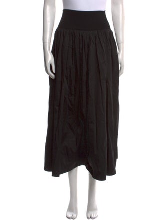 La Ligne Midi Length Skirt