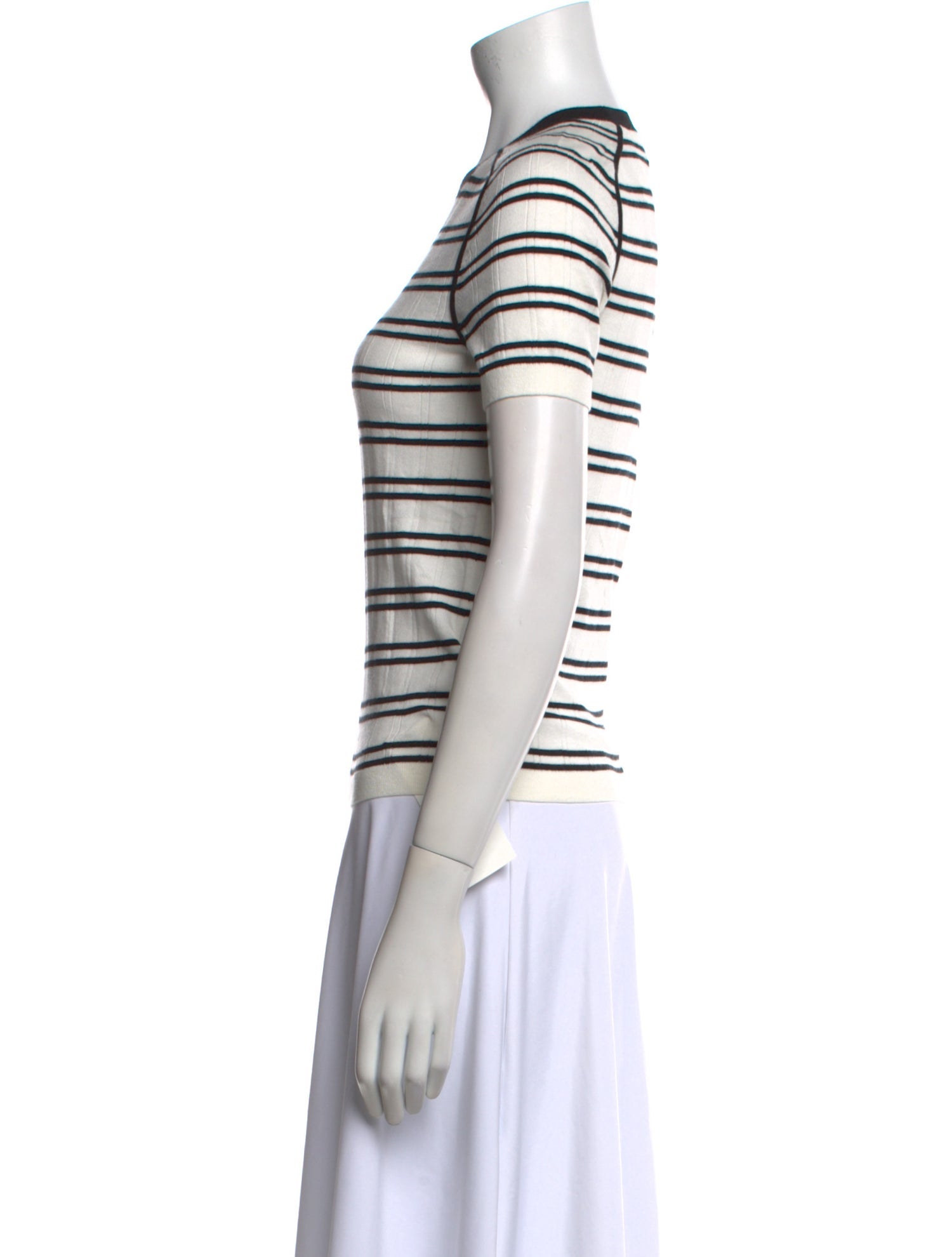 La Ligne Striped Crew Neck T-Shirt