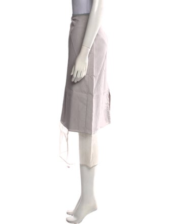 La Ligne Midi Length Skirt