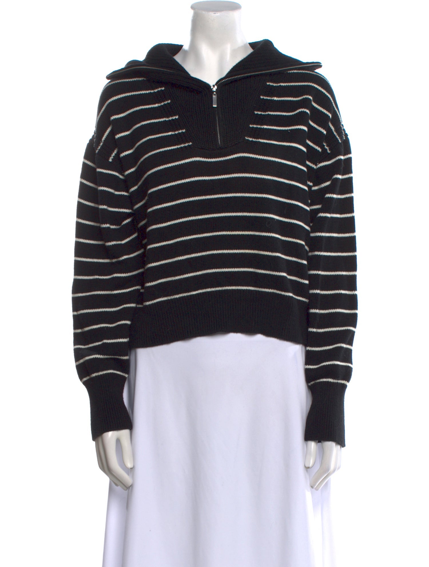 La Ligne Striped Crew Neck Sweater