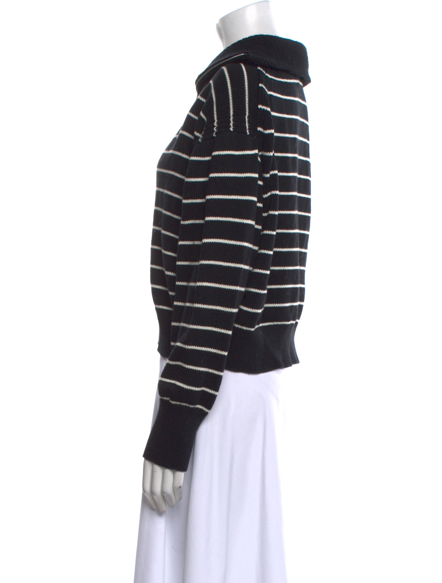 La Ligne Striped Crew Neck Sweater