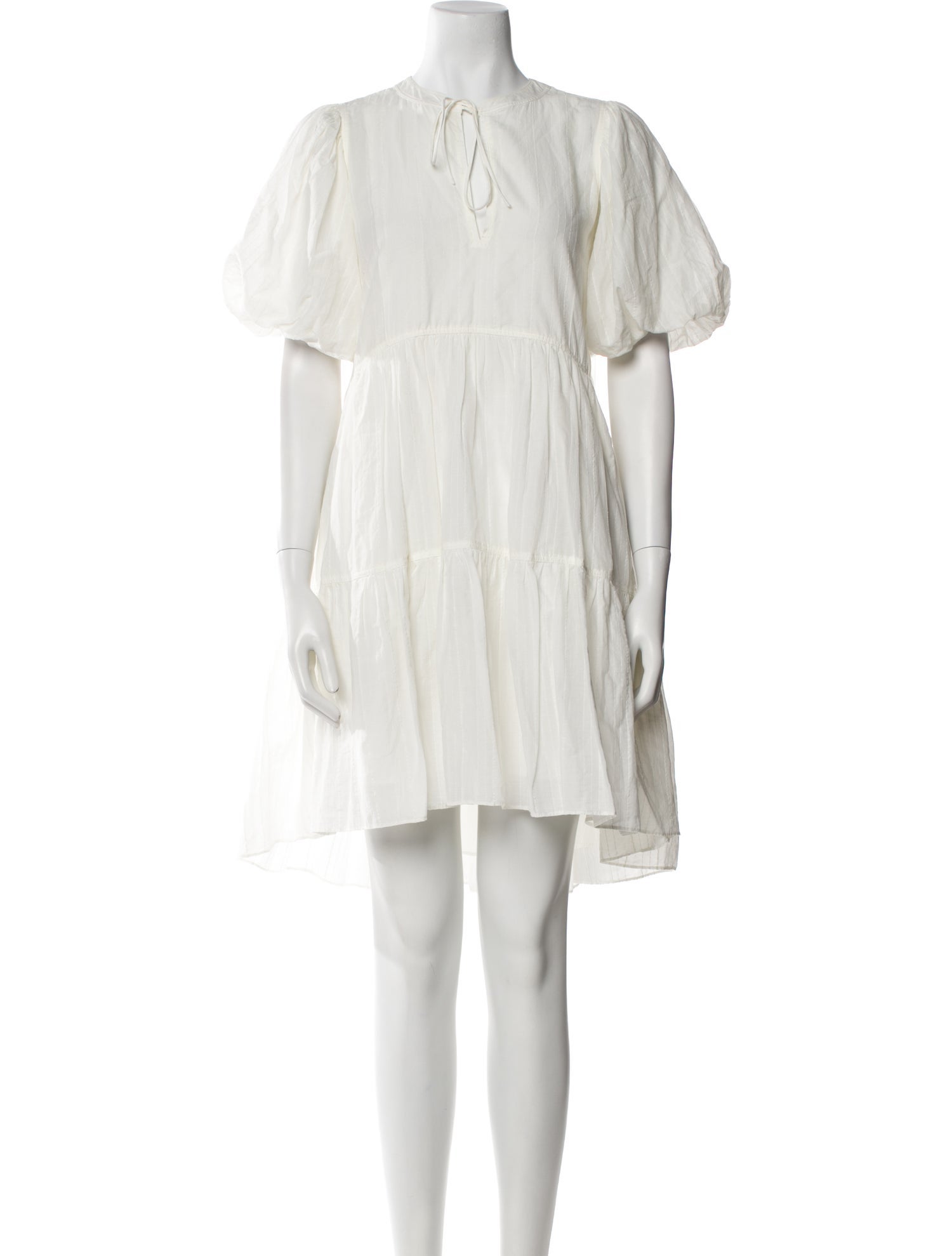 La Ligne Crew Neck Knee-Length Dress