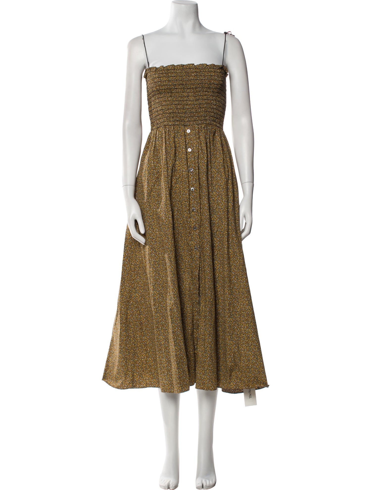 La Ligne Printed Midi Length Dress