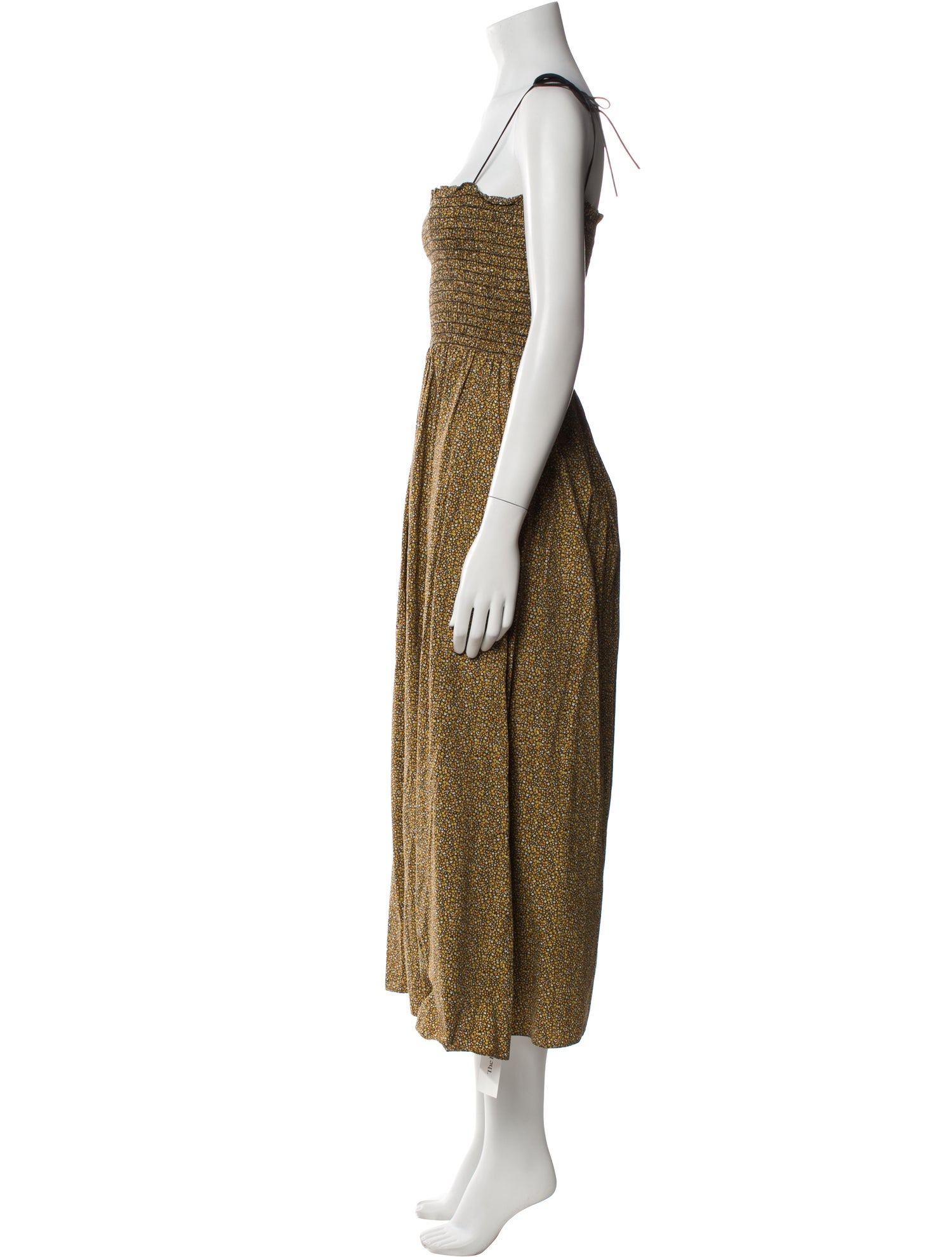 La Ligne Printed Midi Length Dress