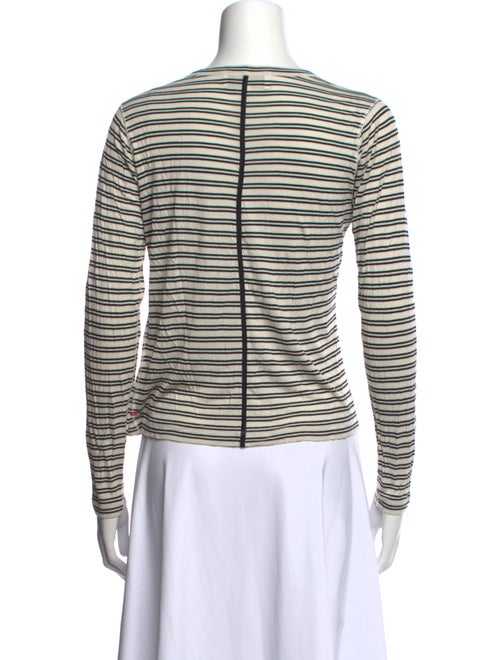 La Ligne Striped V-Neck Top