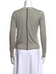 La Ligne Striped V-Neck Top