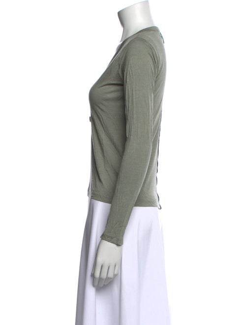 La Ligne V-Neck Long Sleeve Top