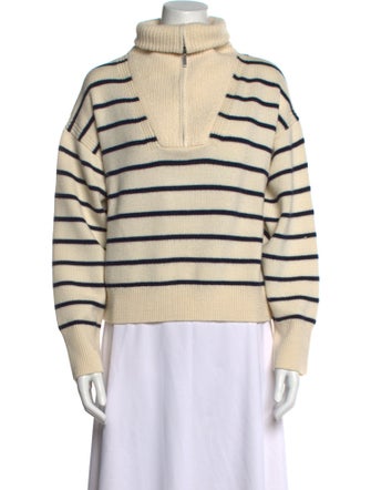 La Ligne Merino Wool Striped Sweater