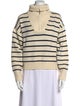 La Ligne Merino Wool Striped Sweater