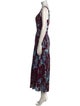 La Ligne Floral Print Long Dress