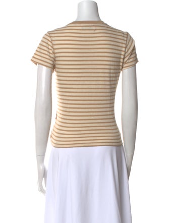 La Ligne Striped Crew Neck T-Shirt