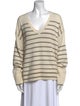 La Ligne Silk Striped Sweater
