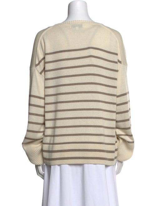 La Ligne Silk Striped Sweater