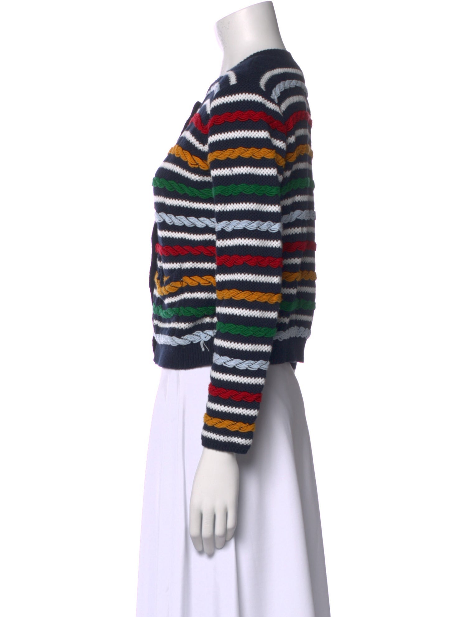 La Ligne Striped Crew Neck Sweater