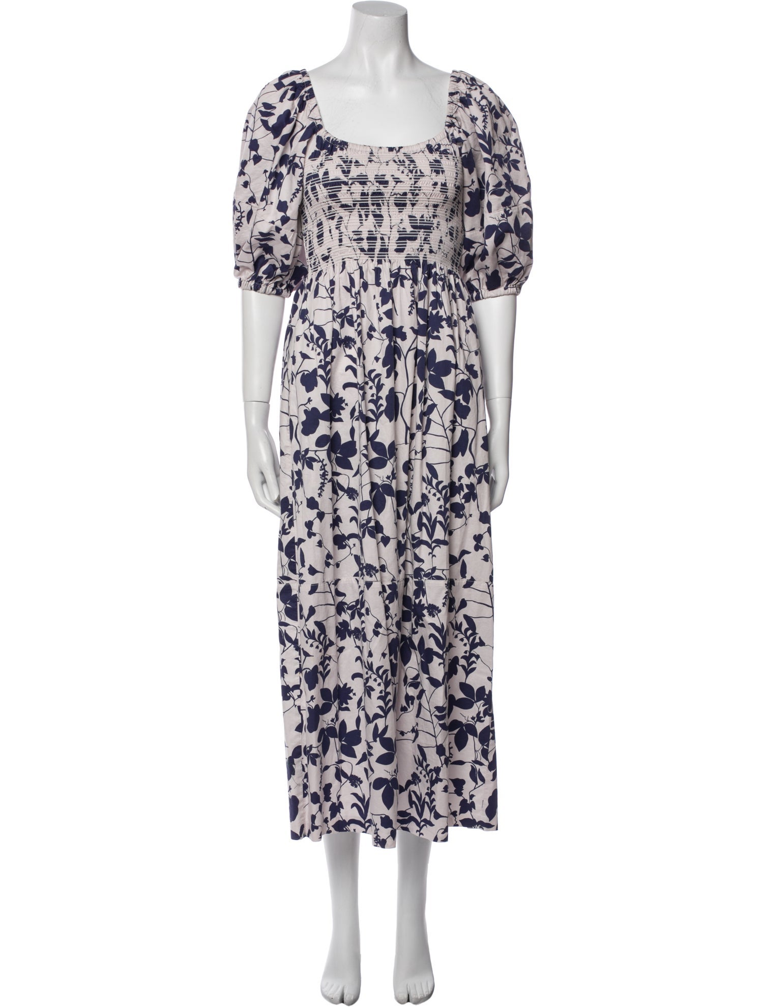 La Ligne Floral Print Long Dress