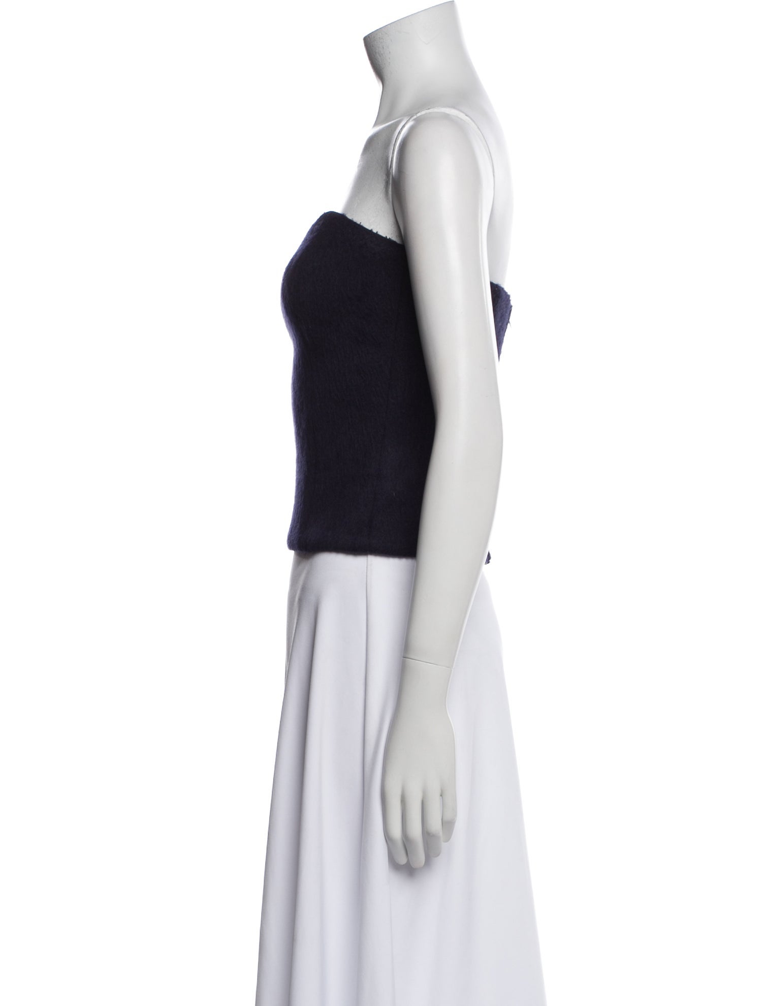 La Ligne Strapless Crop Top