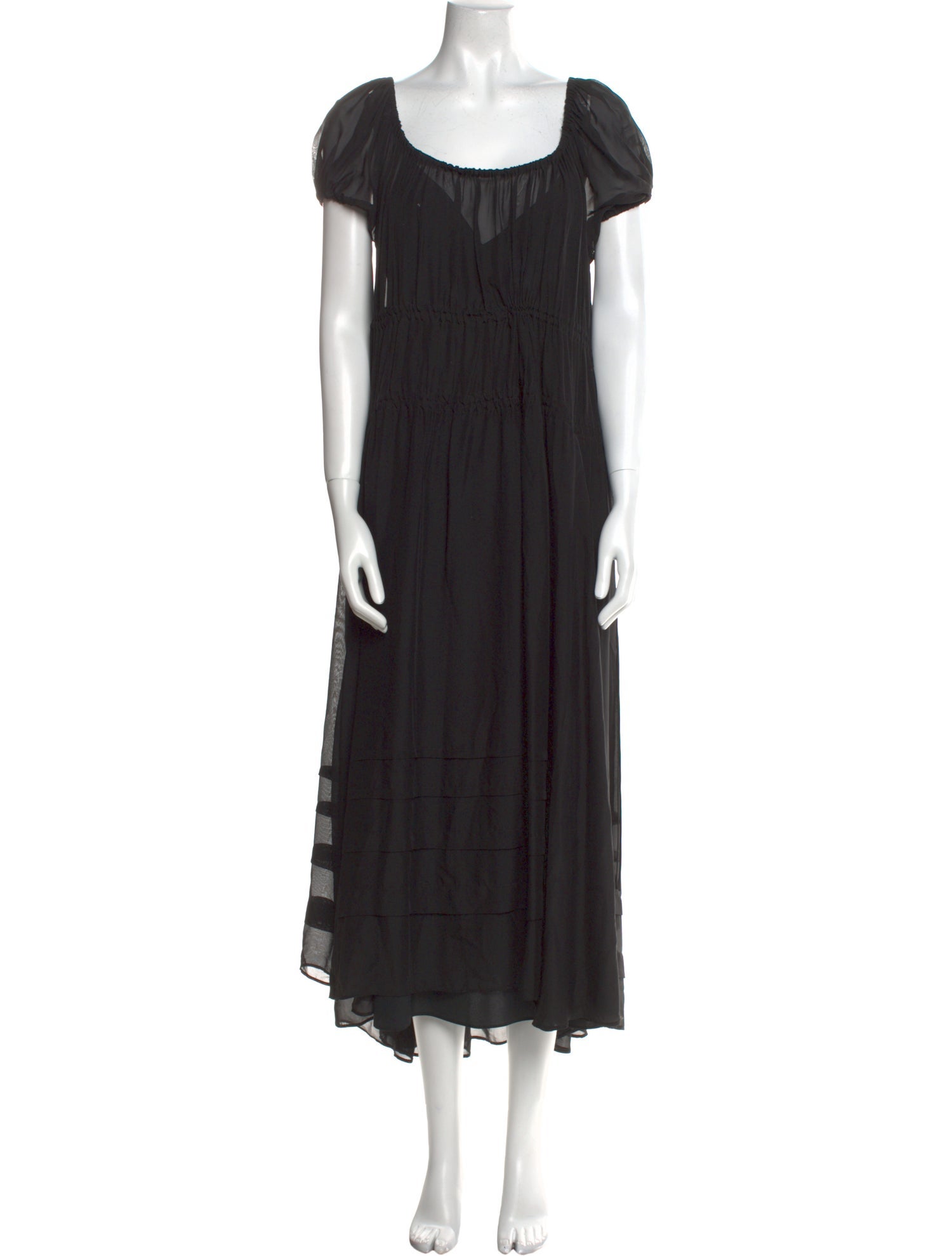 La Ligne Scoop Neck Long Dress