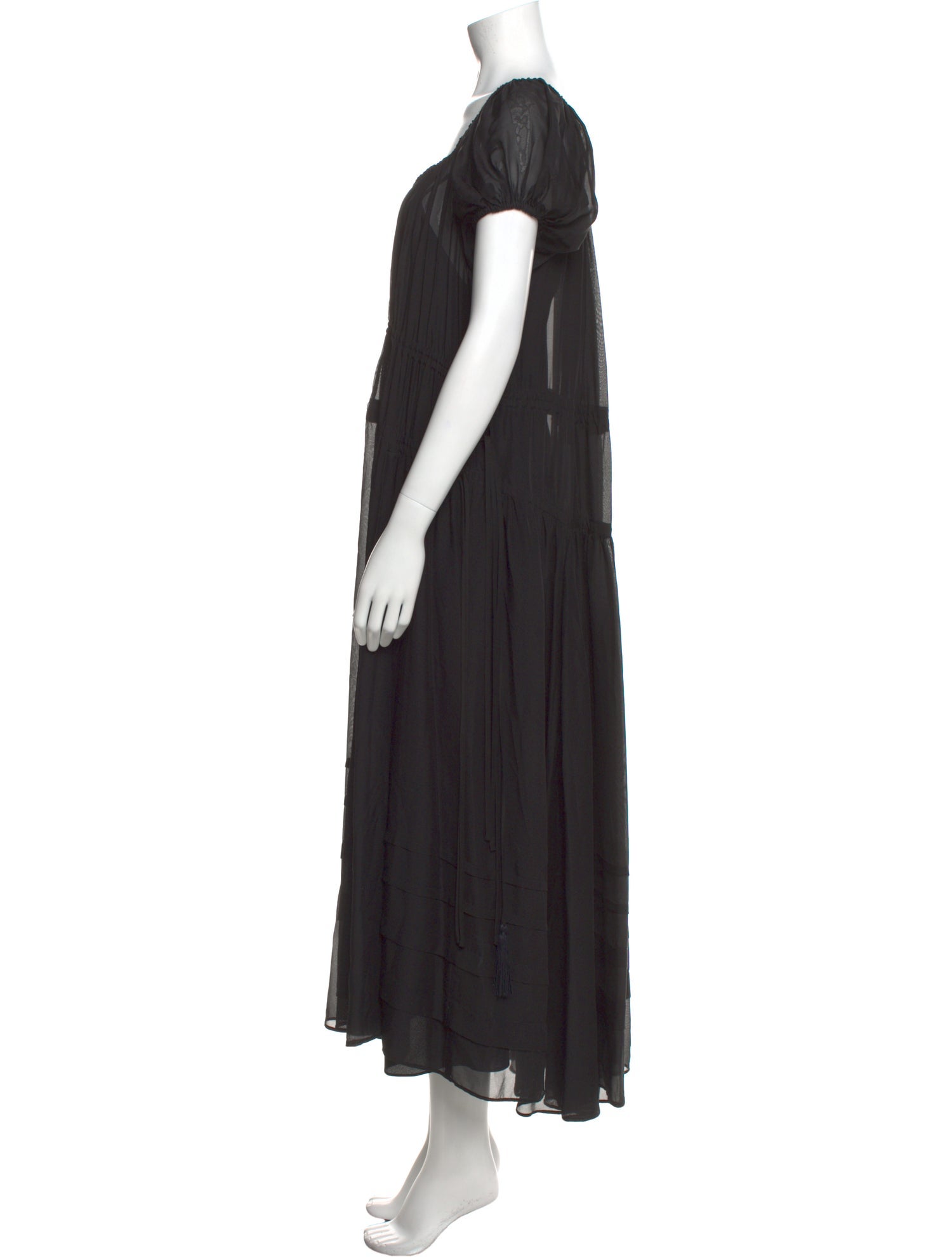 La Ligne Scoop Neck Long Dress