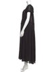 La Ligne Scoop Neck Long Dress